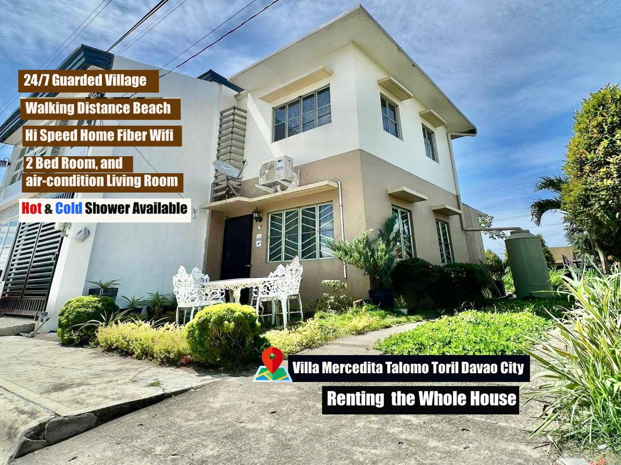 Beach Resorts Walking Distance To The Town House Davao City Buitenkant foto